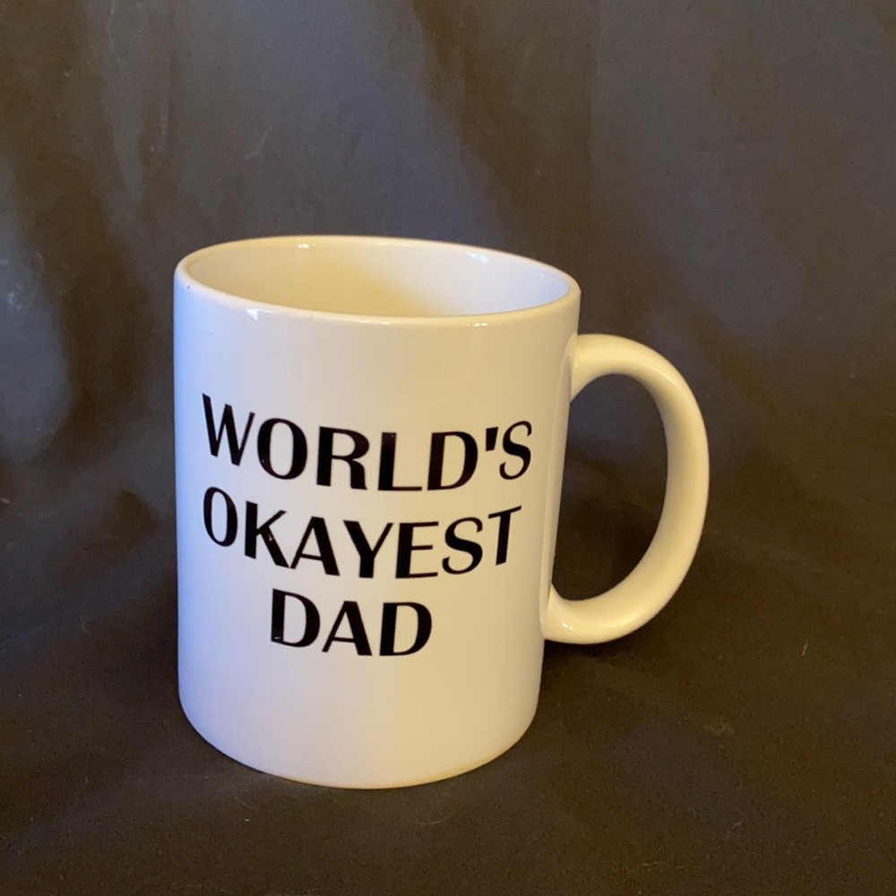 World’s Okayest Dad Mug